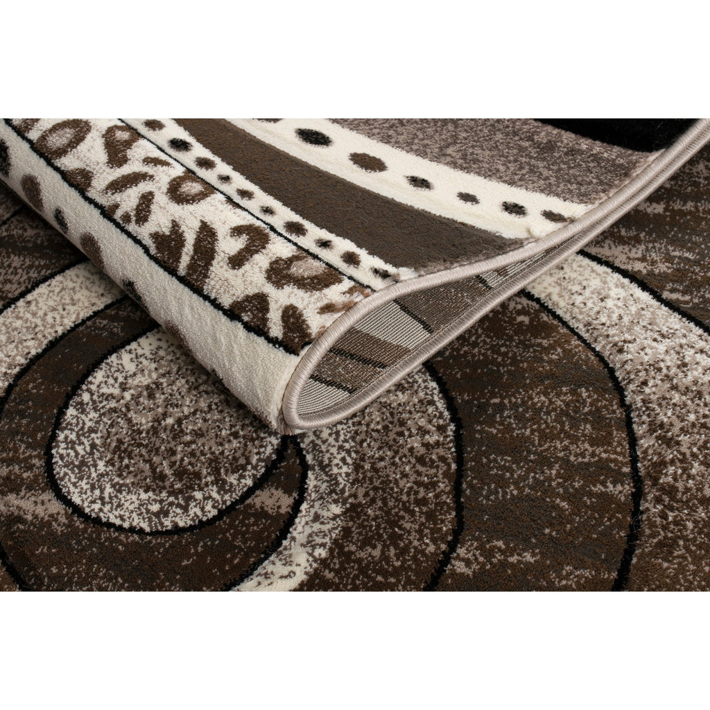 Tapis à tourbillons abstraits de la collection Rhodes