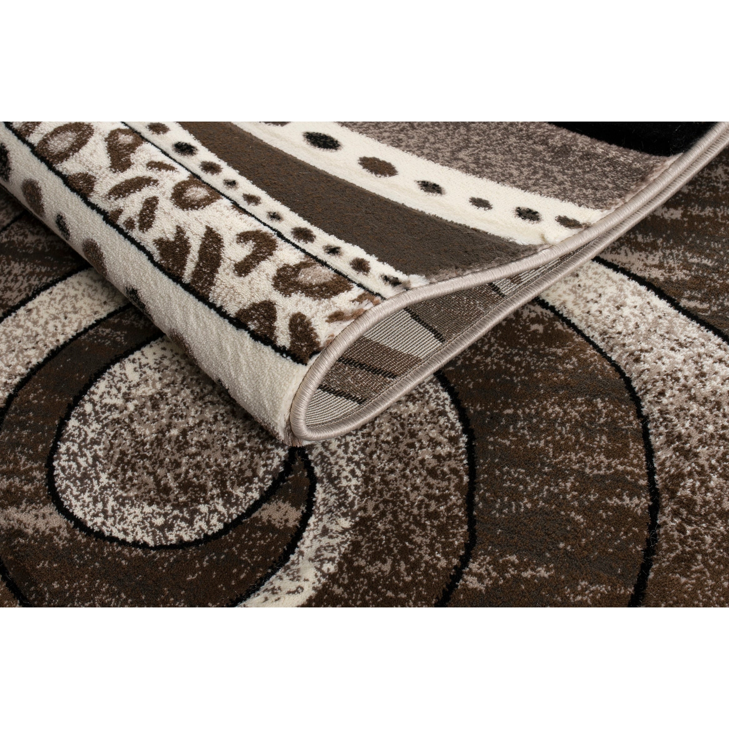 Tapis à tourbillons abstraits de la collection Rhodes