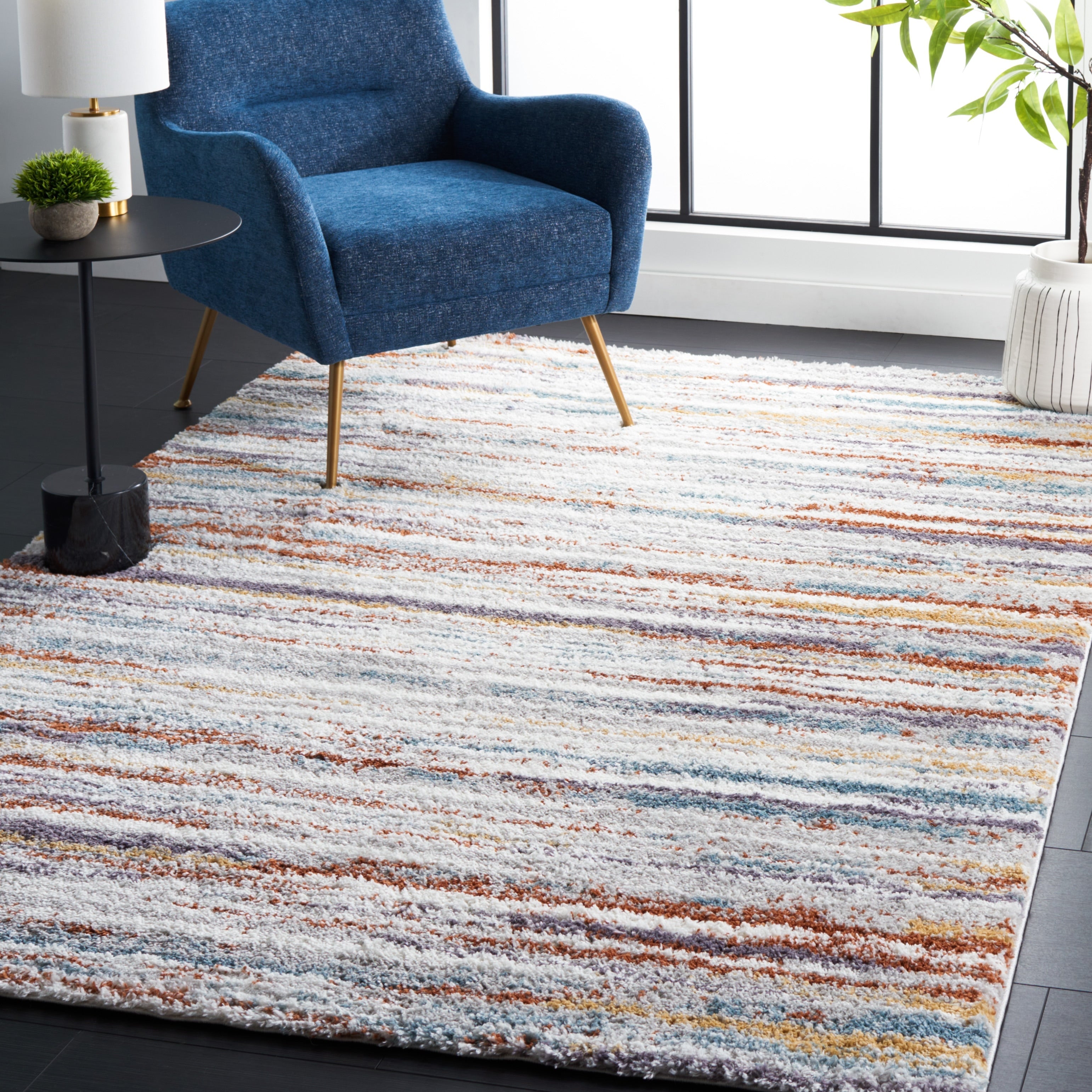 Tapis berbère à poils longs Sahire SAFAVIEH