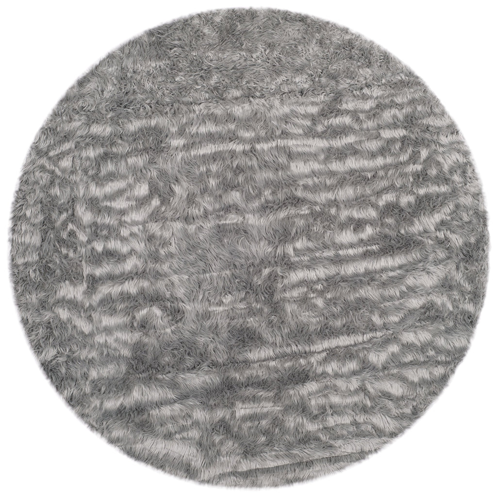 Tapis SAFAVIEH en fausse peau de mouton et soie, épaisseur 2,4 pouces