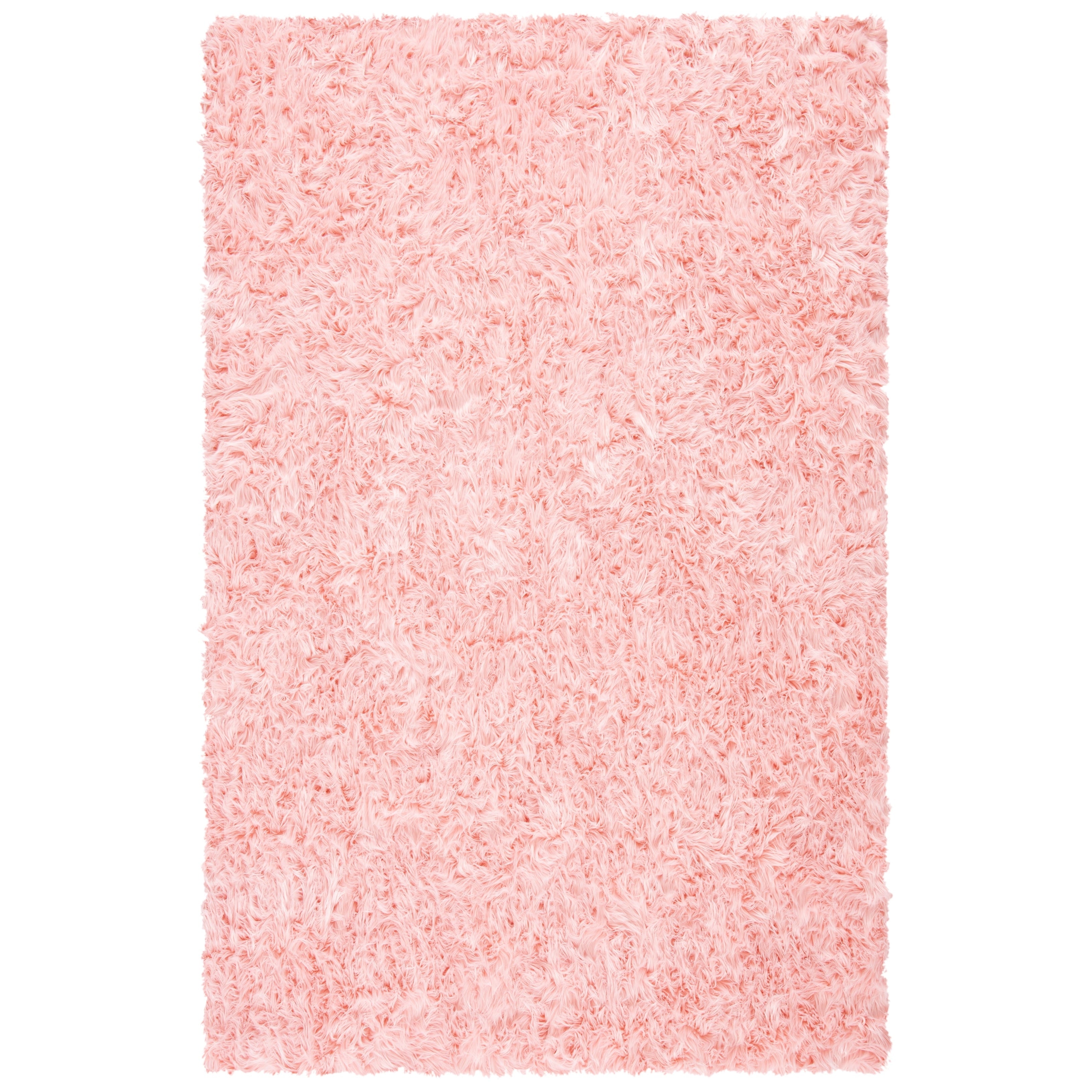 Tapis SAFAVIEH en fausse peau de mouton et soie, épaisseur 2,4 pouces