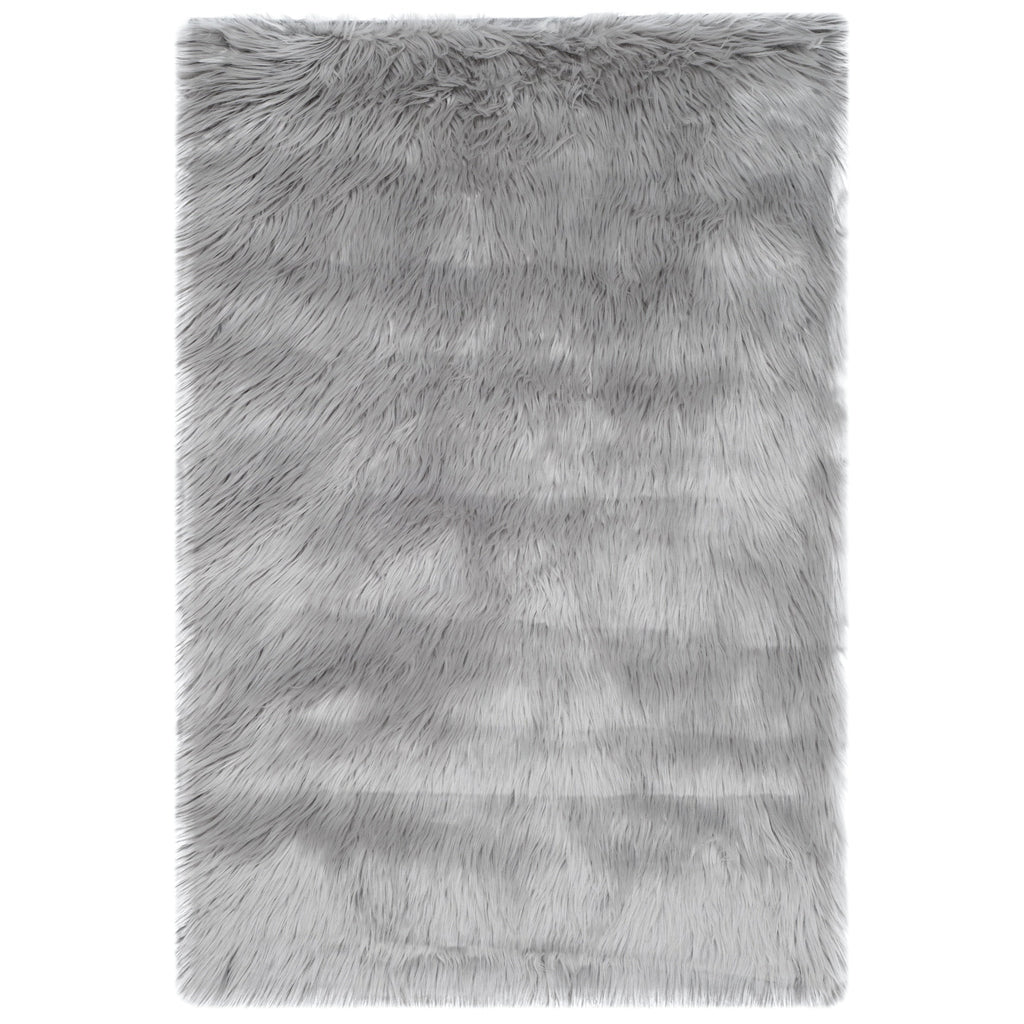 Tapis SAFAVIEH en fausse peau de mouton et soie, épaisseur 2,4 pouces