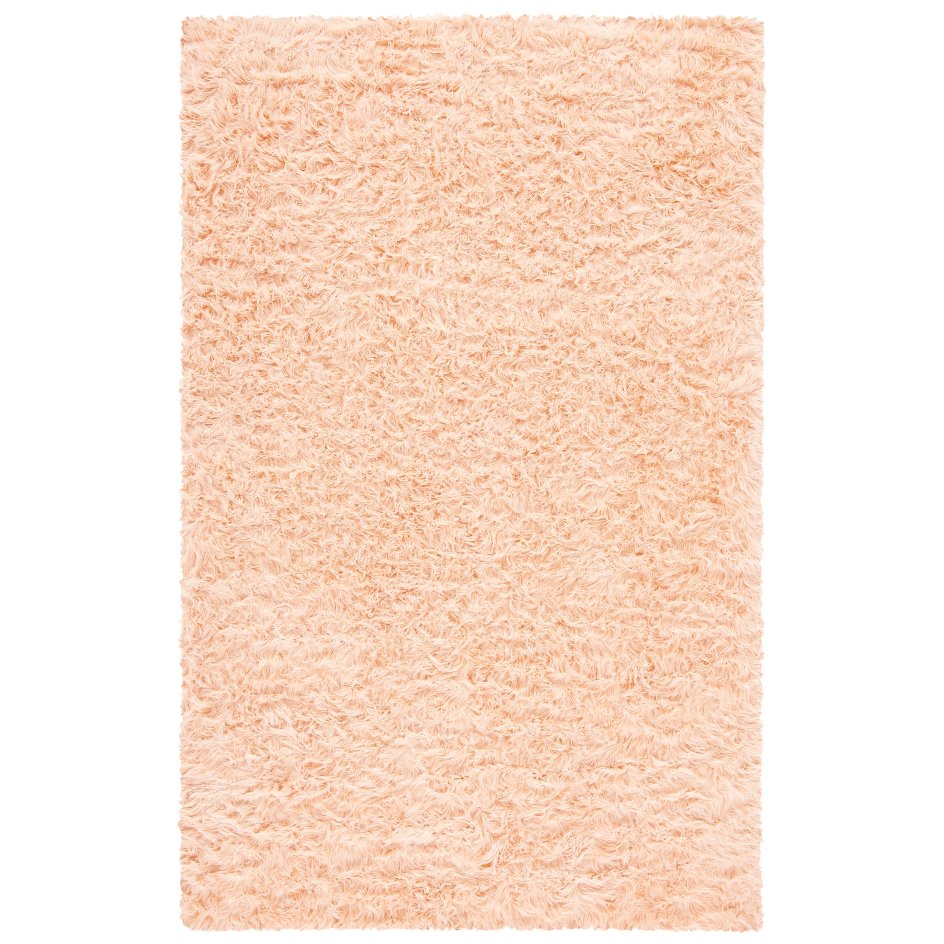 Tapis SAFAVIEH en fausse peau de mouton et soie, épaisseur 2,4 pouces