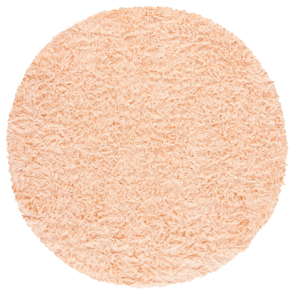 Tapis SAFAVIEH en fausse peau de mouton et soie, épaisseur 2,4 pouces