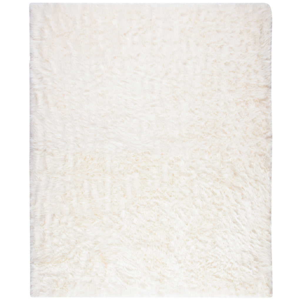 Tapis SAFAVIEH en fausse peau de mouton et soie, épaisseur 2,4 pouces