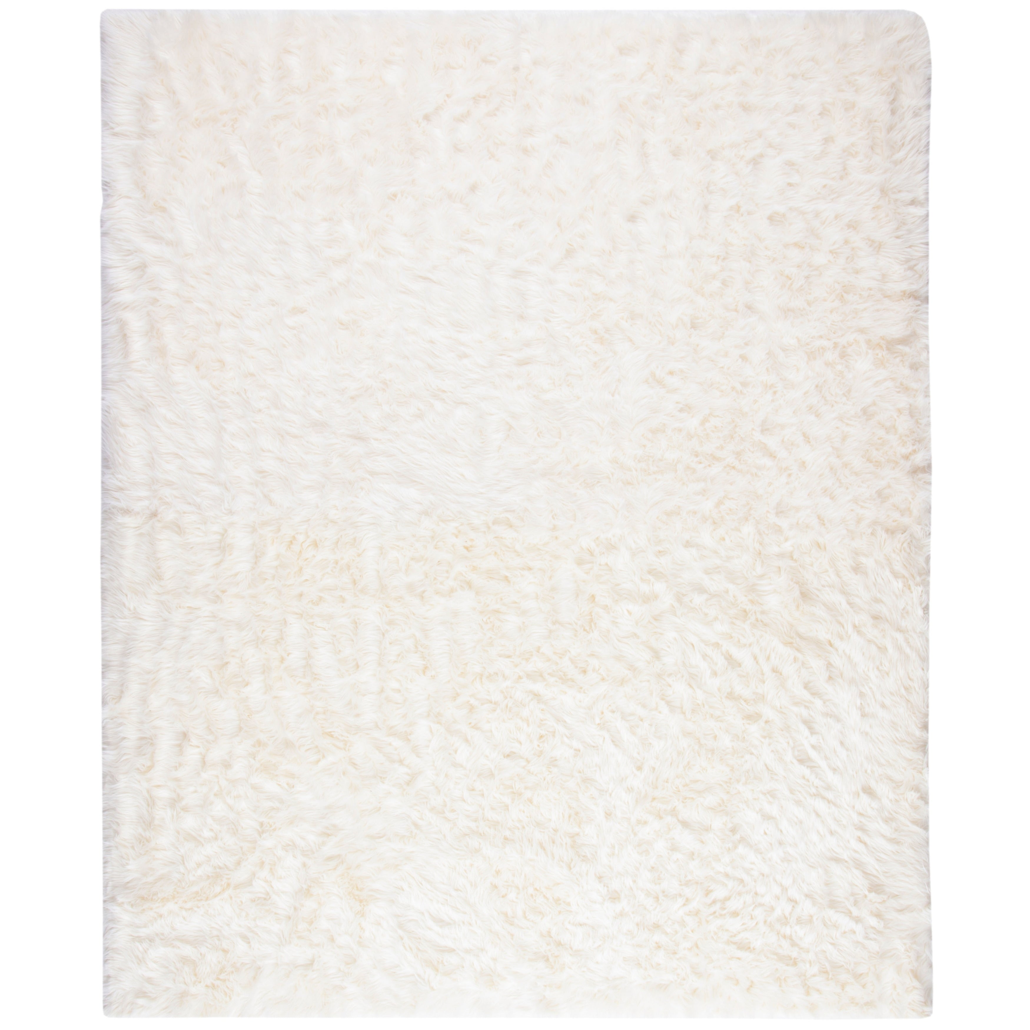 Tapis SAFAVIEH en fausse peau de mouton et soie, épaisseur 2,4 pouces