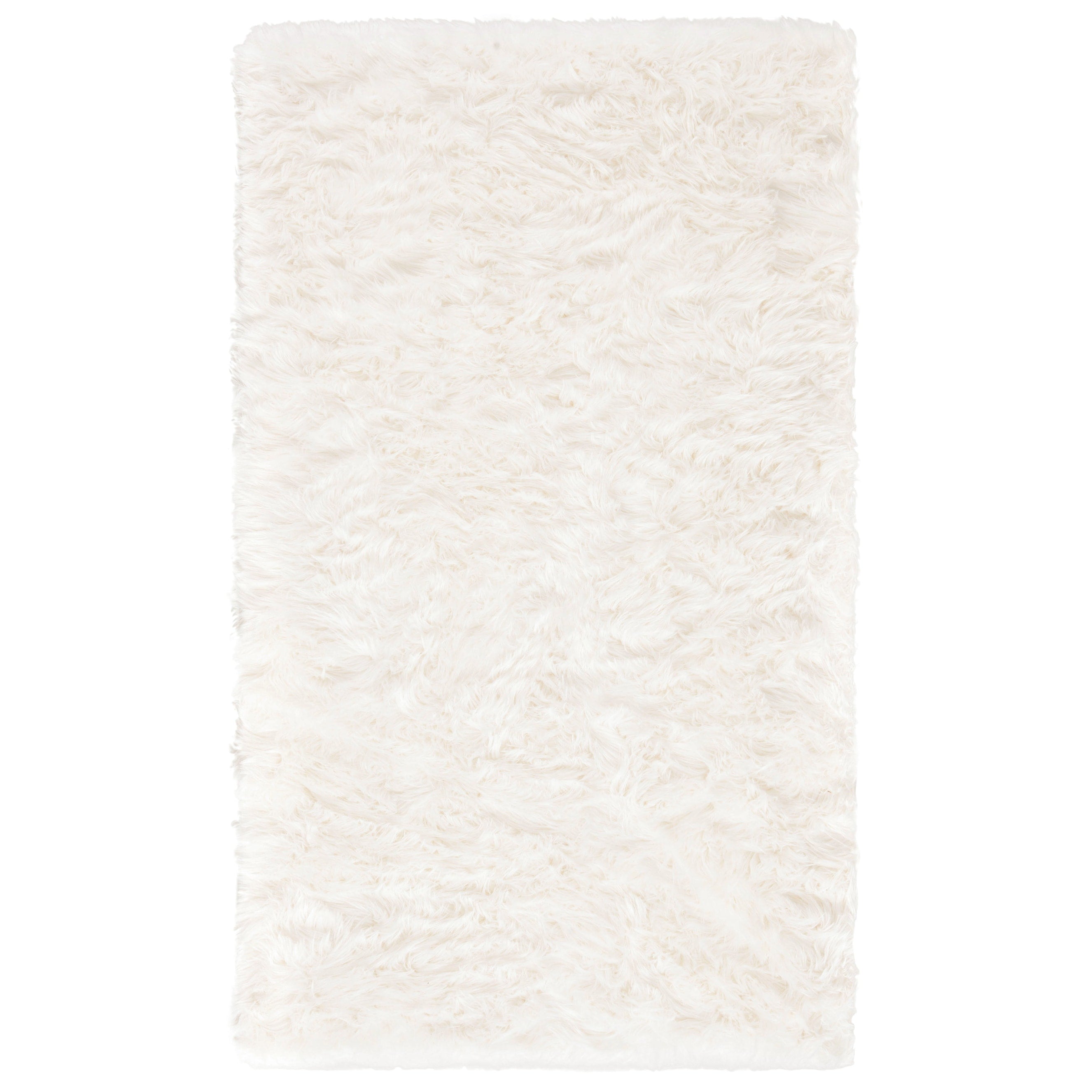 Tapis SAFAVIEH en fausse peau de mouton et soie, épaisseur 2,4 pouces
