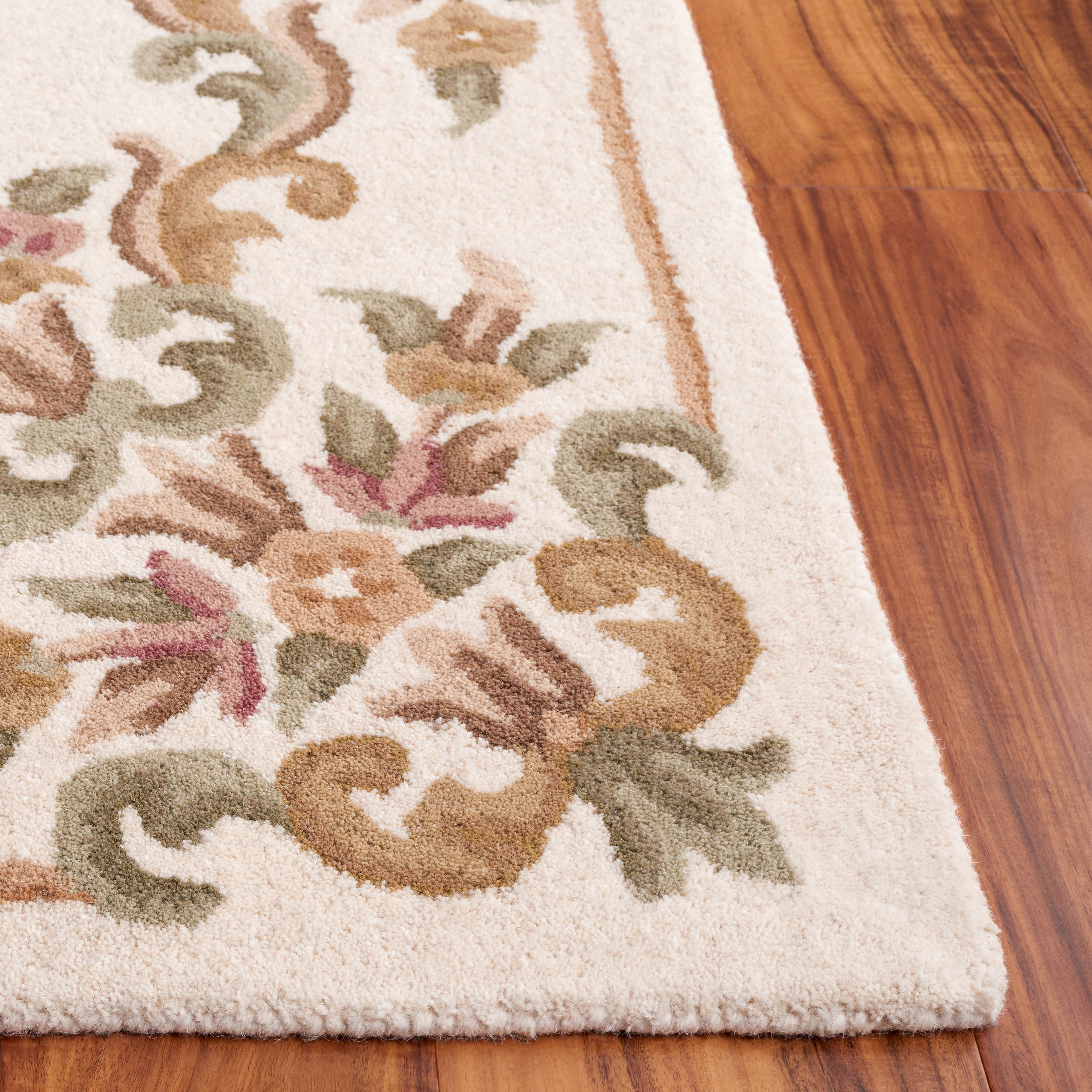 Tapis traditionnel en laine Aubusson Hale fait main SAFAVIEH.
