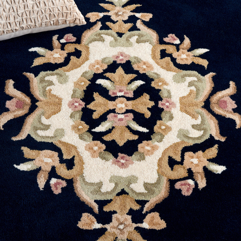 Tapis traditionnel en laine Aubusson Hale fait main SAFAVIEH.