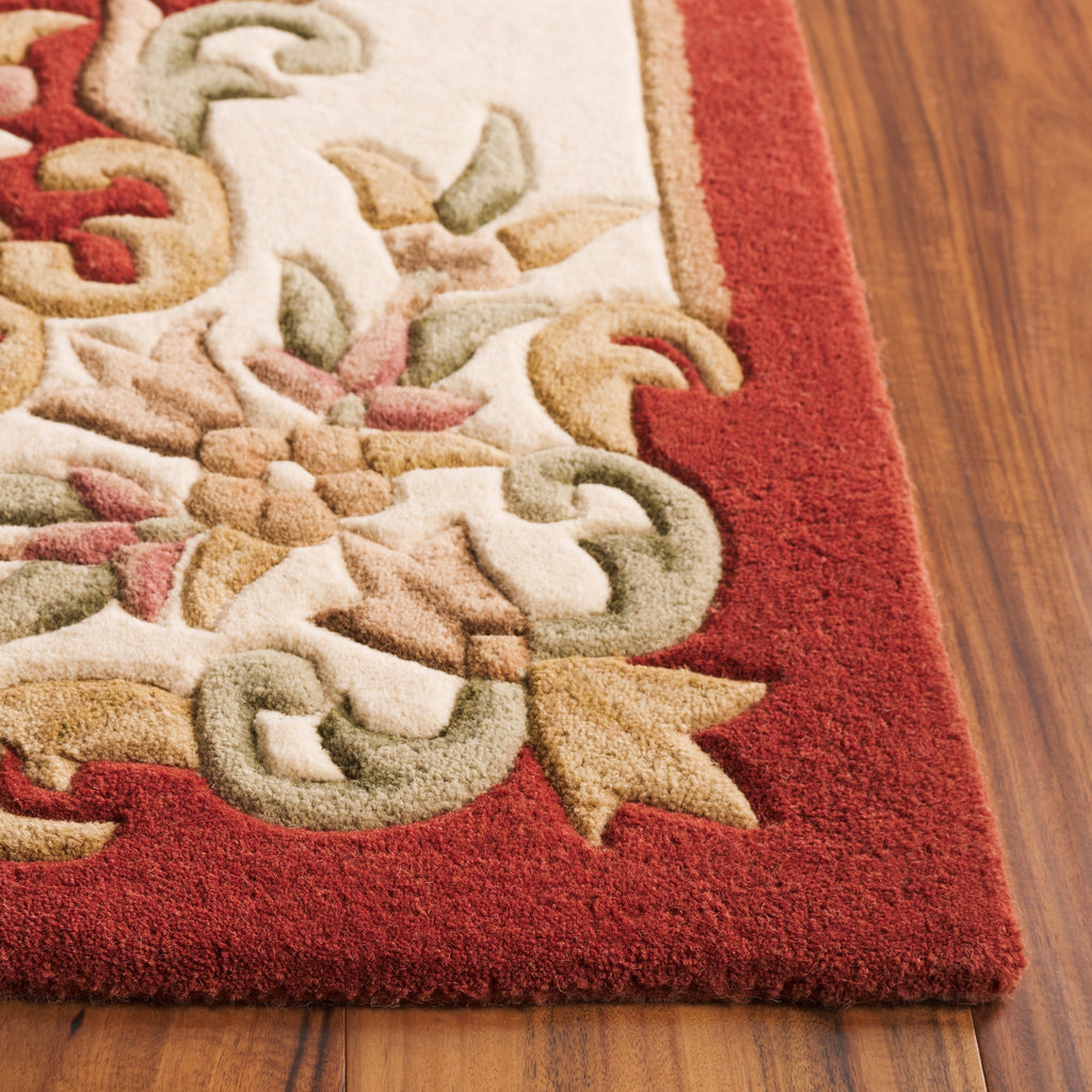 Tapis traditionnel en laine Aubusson Hale fait main SAFAVIEH.