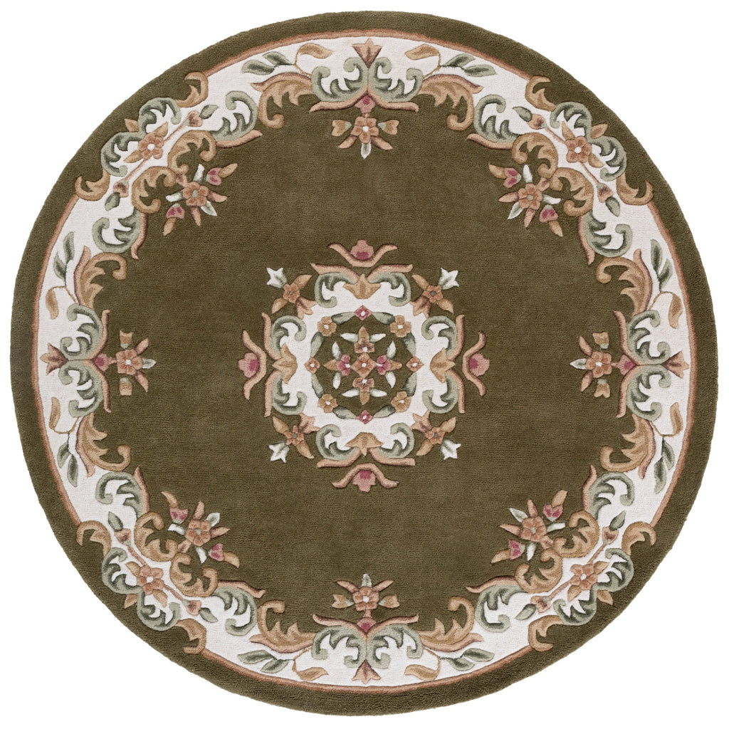 Tapis traditionnel en laine Aubusson Hale fait main SAFAVIEH.