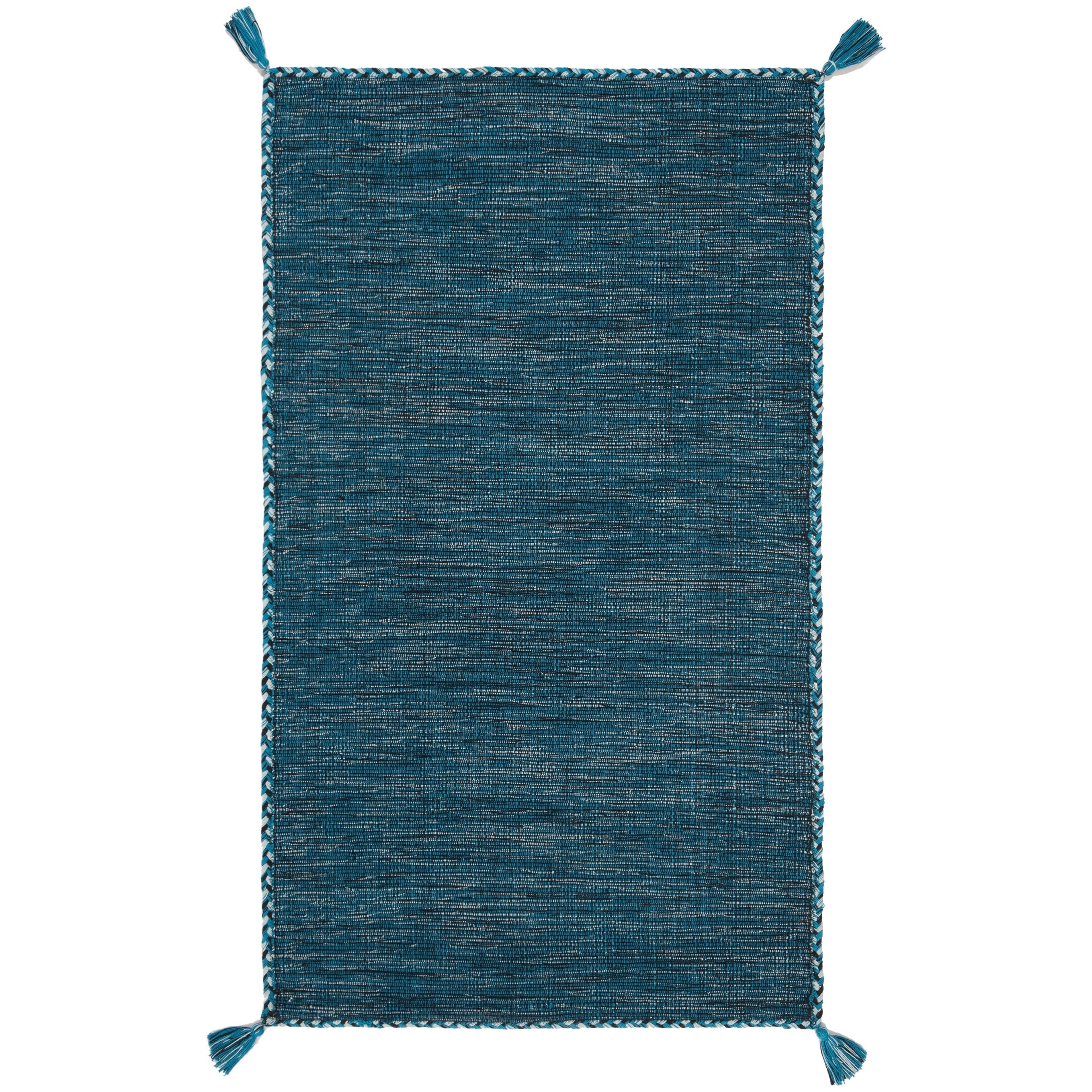 Tapis décontracté en coton tissé à plat Montauk Jahi fait main SAFAVIEH