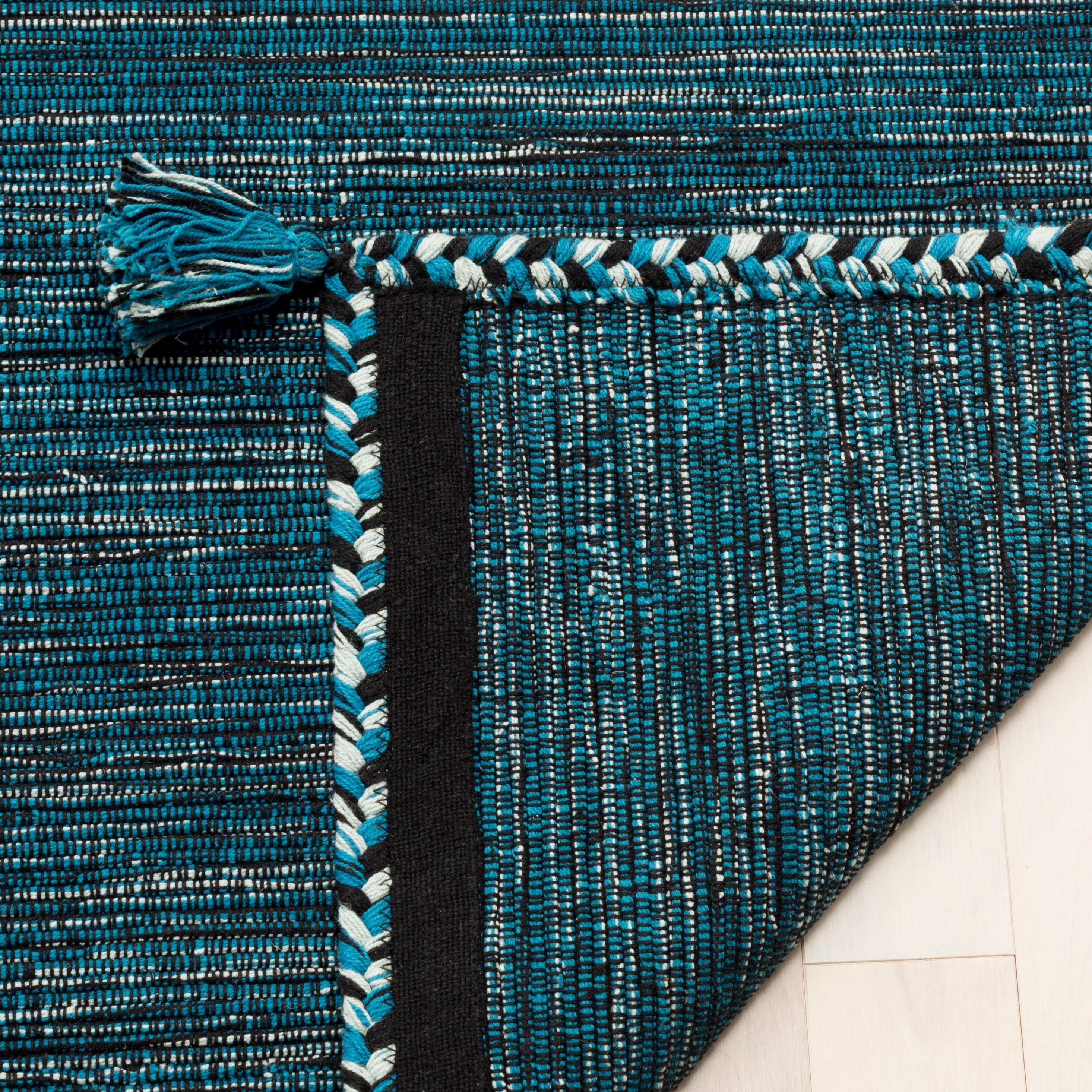 Tapis décontracté en coton tissé à plat Montauk Jahi fait main SAFAVIEH