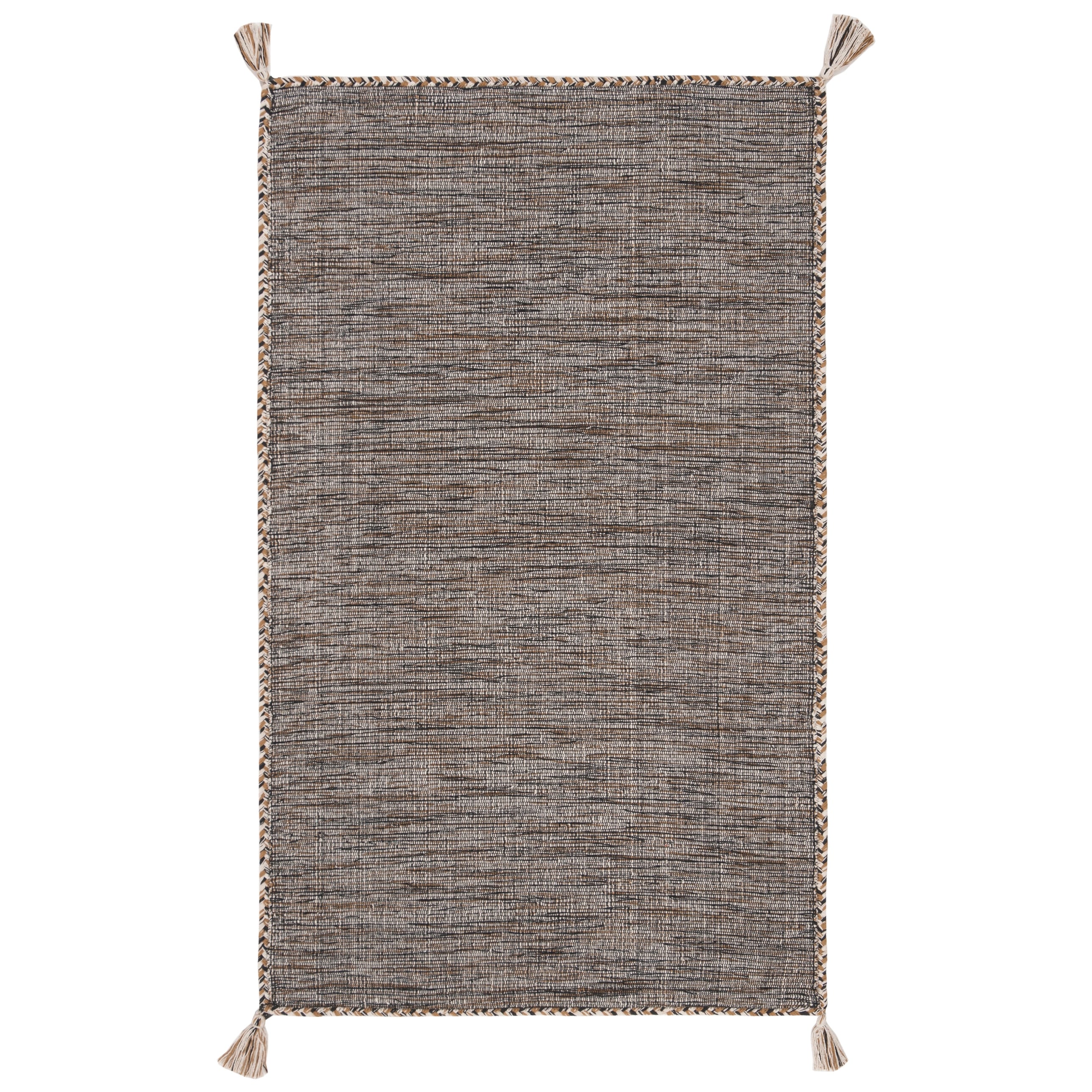Tapis décontracté en coton tissé à plat Montauk Jahi fait main SAFAVIEH
