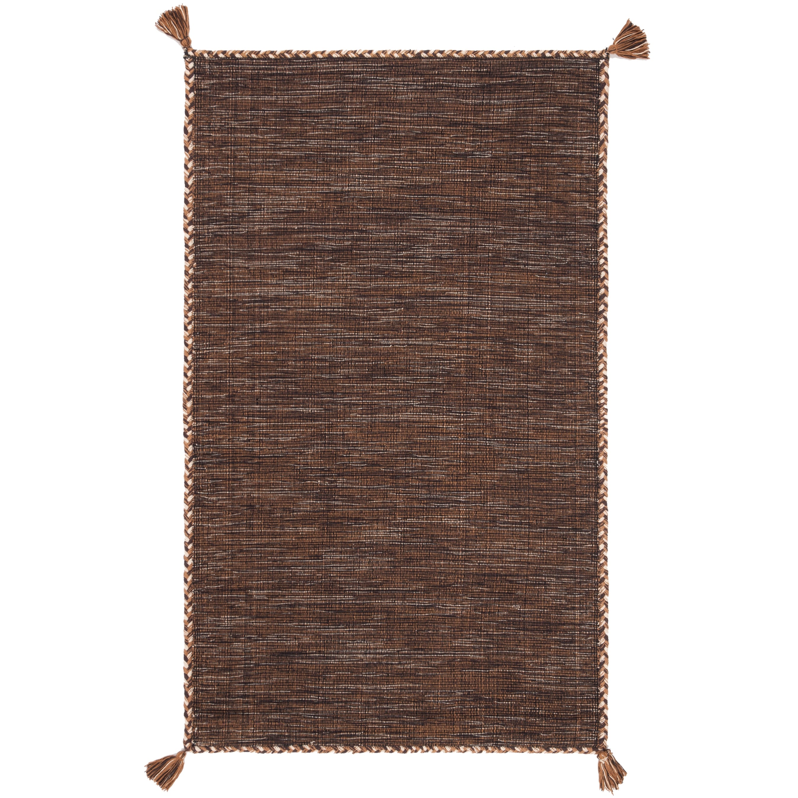 Tapis décontracté en coton tissé à plat Montauk Jahi fait main SAFAVIEH