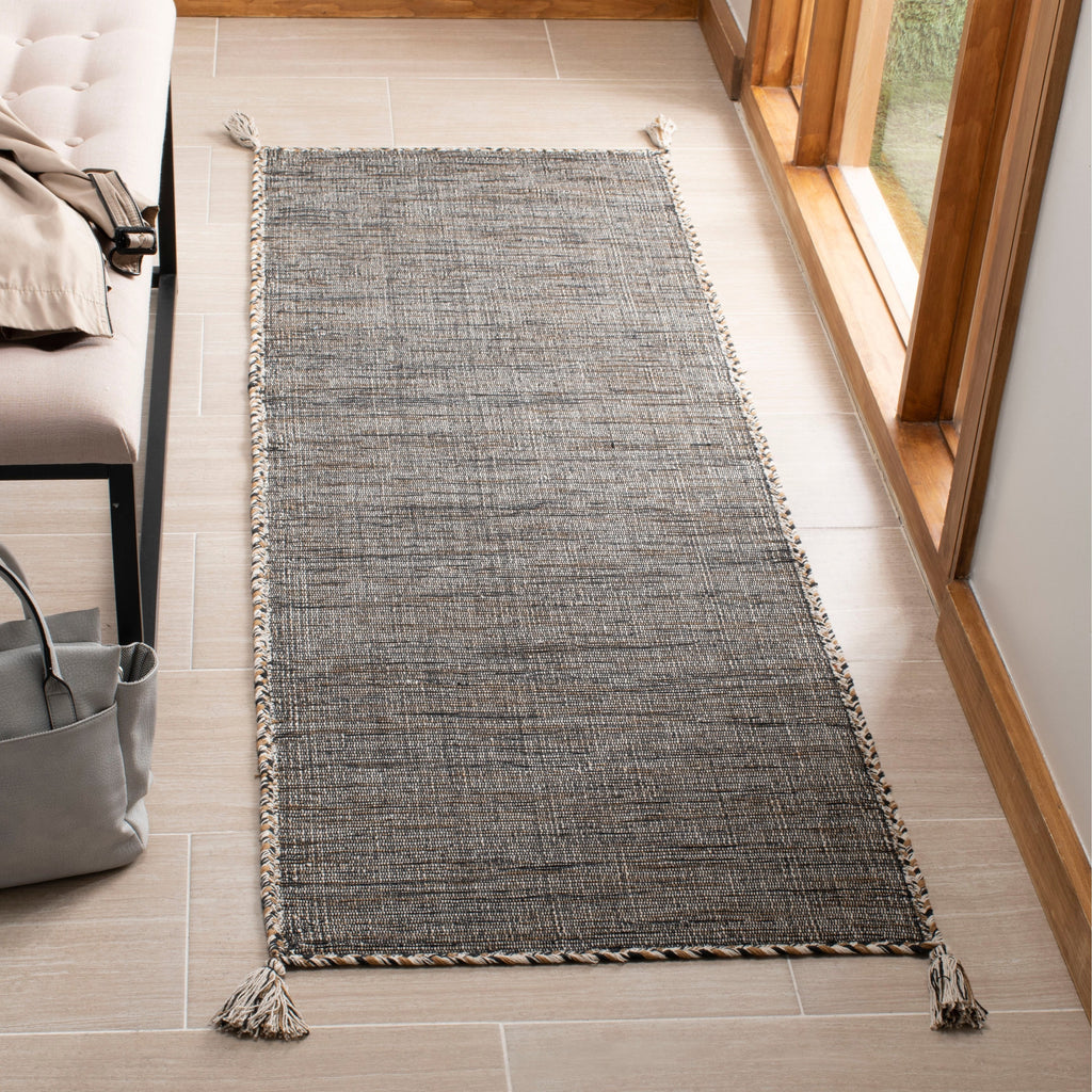 Tapis décontracté en coton tissé à plat Montauk Jahi fait main SAFAVIEH