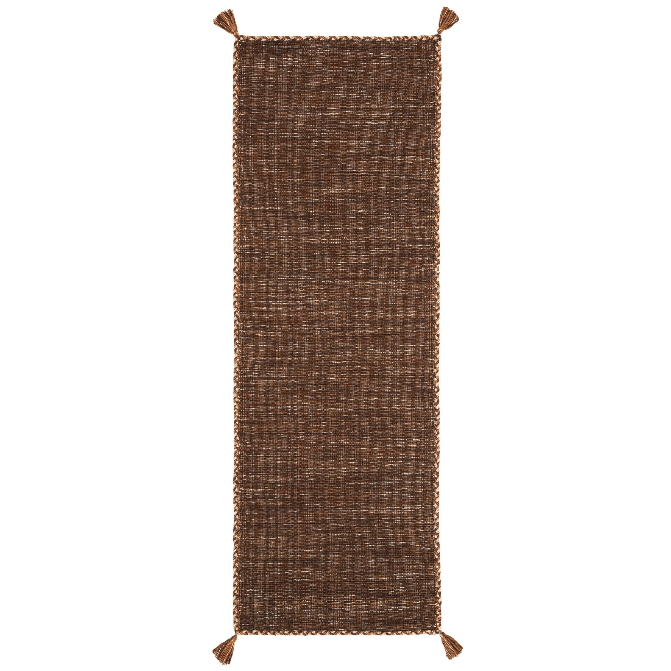 Tapis décontracté en coton tissé à plat Montauk Jahi fait main SAFAVIEH