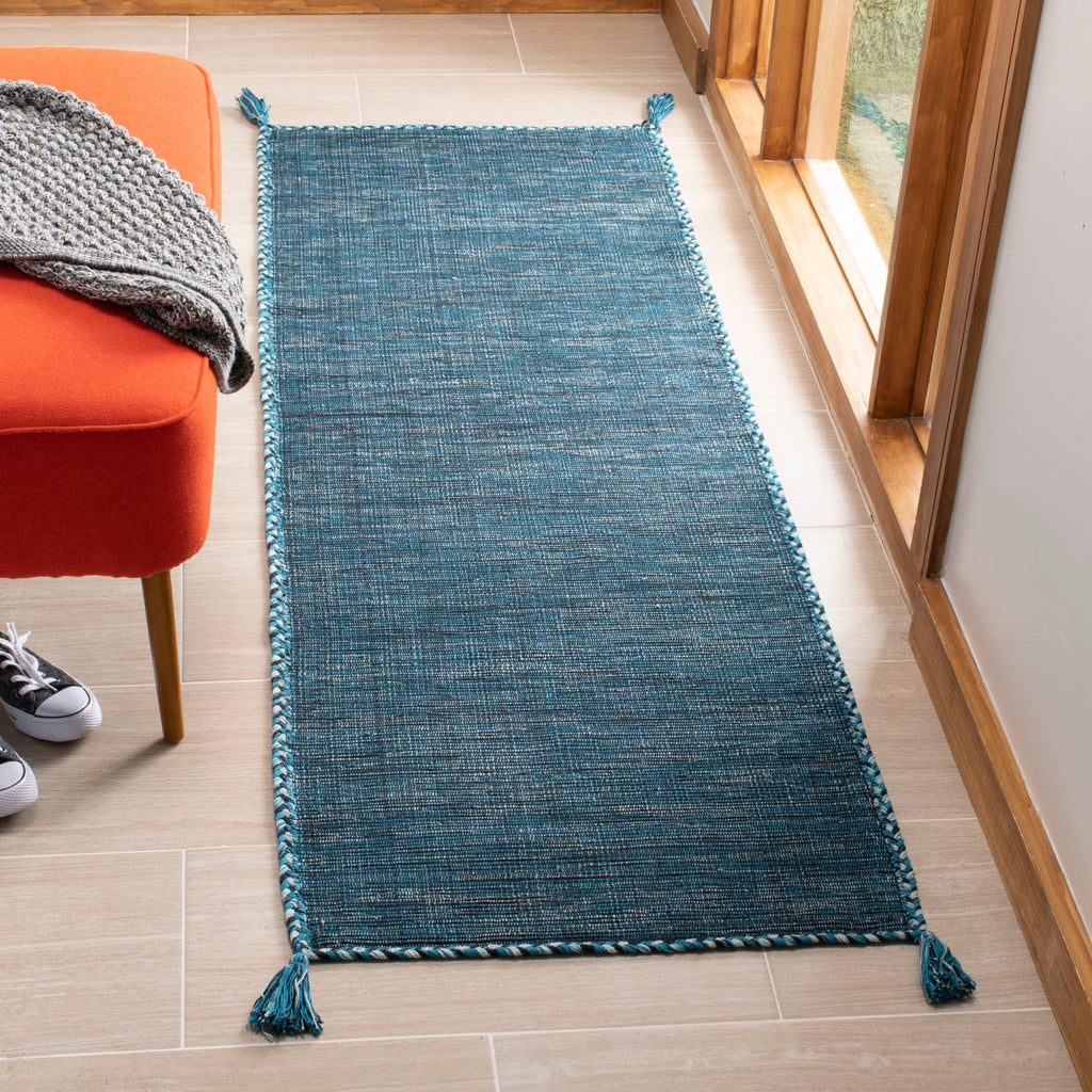 Tapis décontracté en coton tissé à plat Montauk Jahi fait main SAFAVIEH