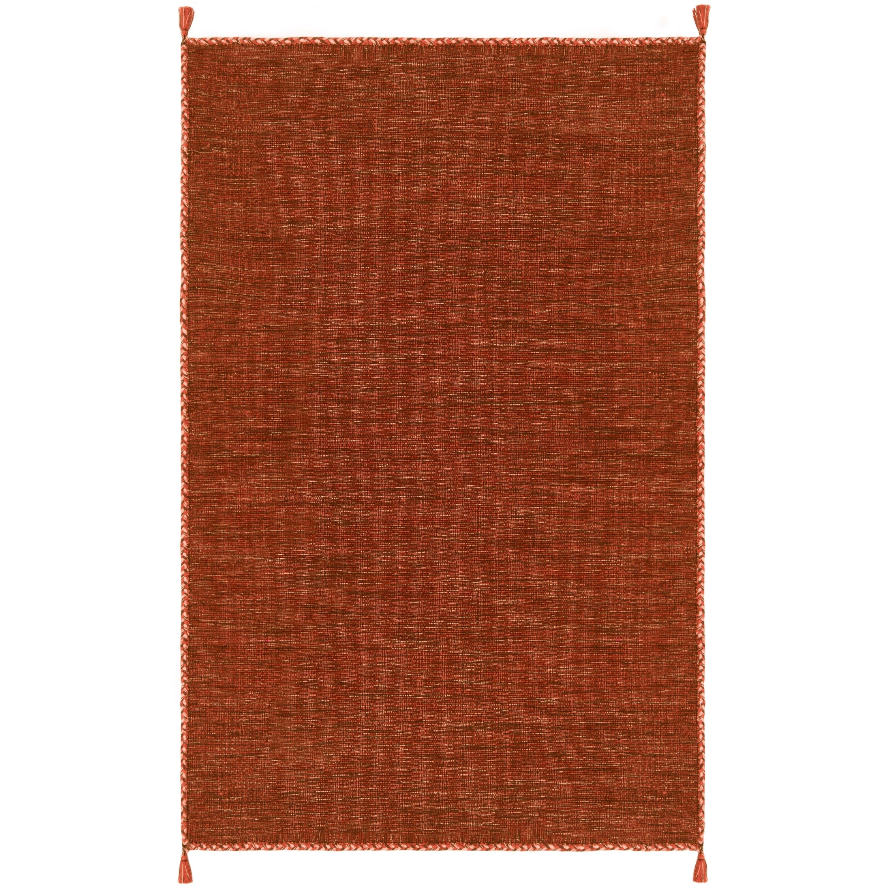 Tapis décontracté en coton tissé à plat Montauk Jahi fait main SAFAVIEH