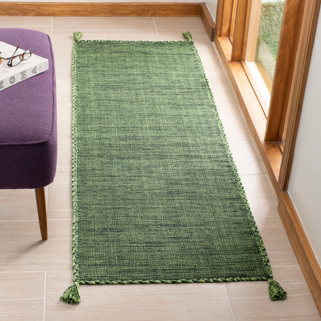 Tapis décontracté en coton tissé à plat Montauk Jahi fait main SAFAVIEH