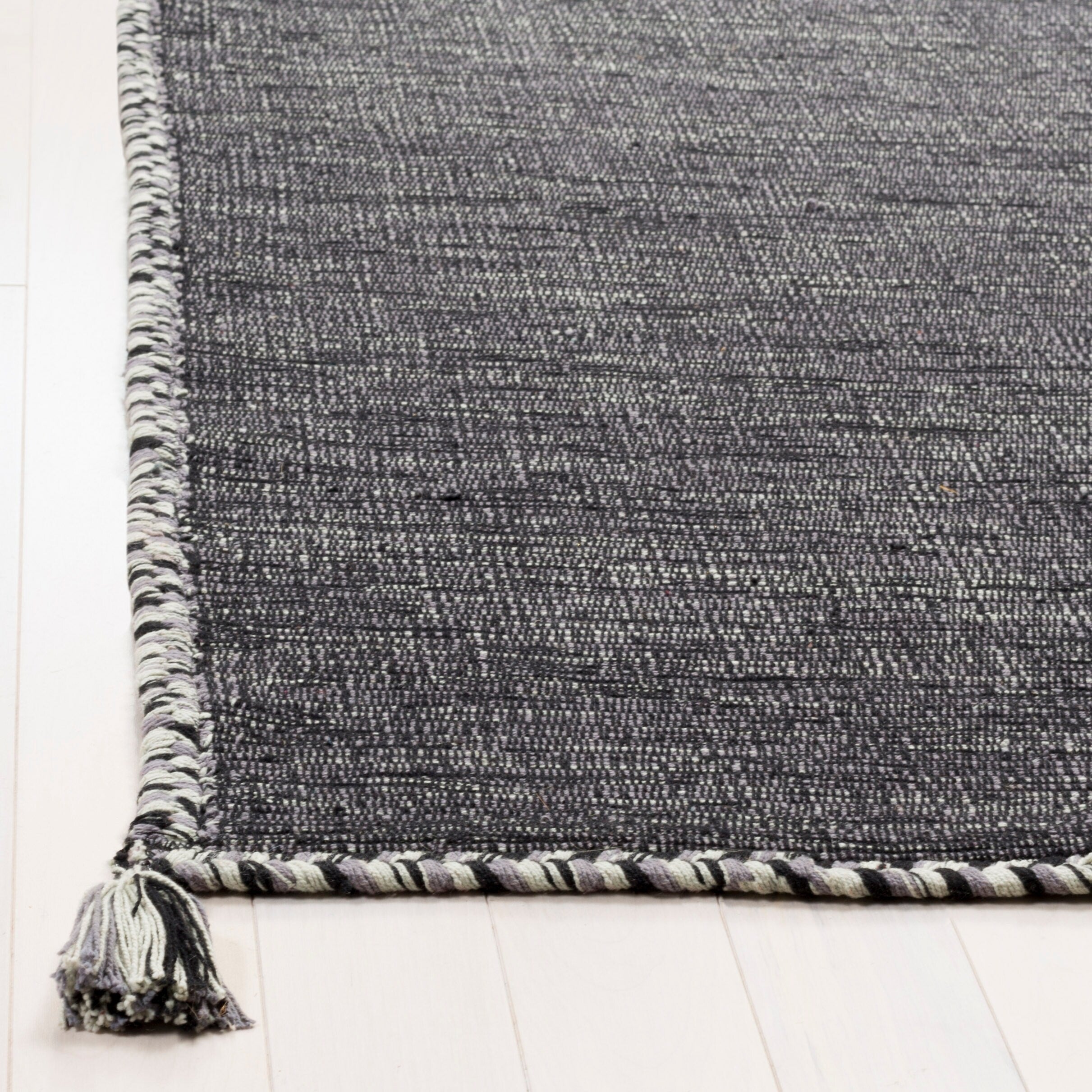 Tapis décontracté en coton tissé à plat Montauk Jahi fait main SAFAVIEH