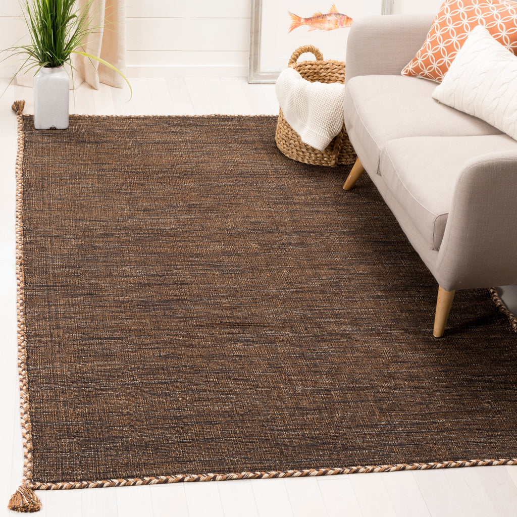 Tapis décontracté en coton tissé à plat Montauk Jahi fait main SAFAVIEH