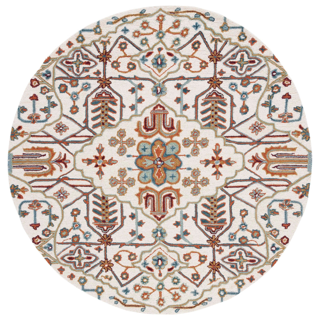 Tapis en laine floral SAFAVIEH Heritage Snjolaug fait main