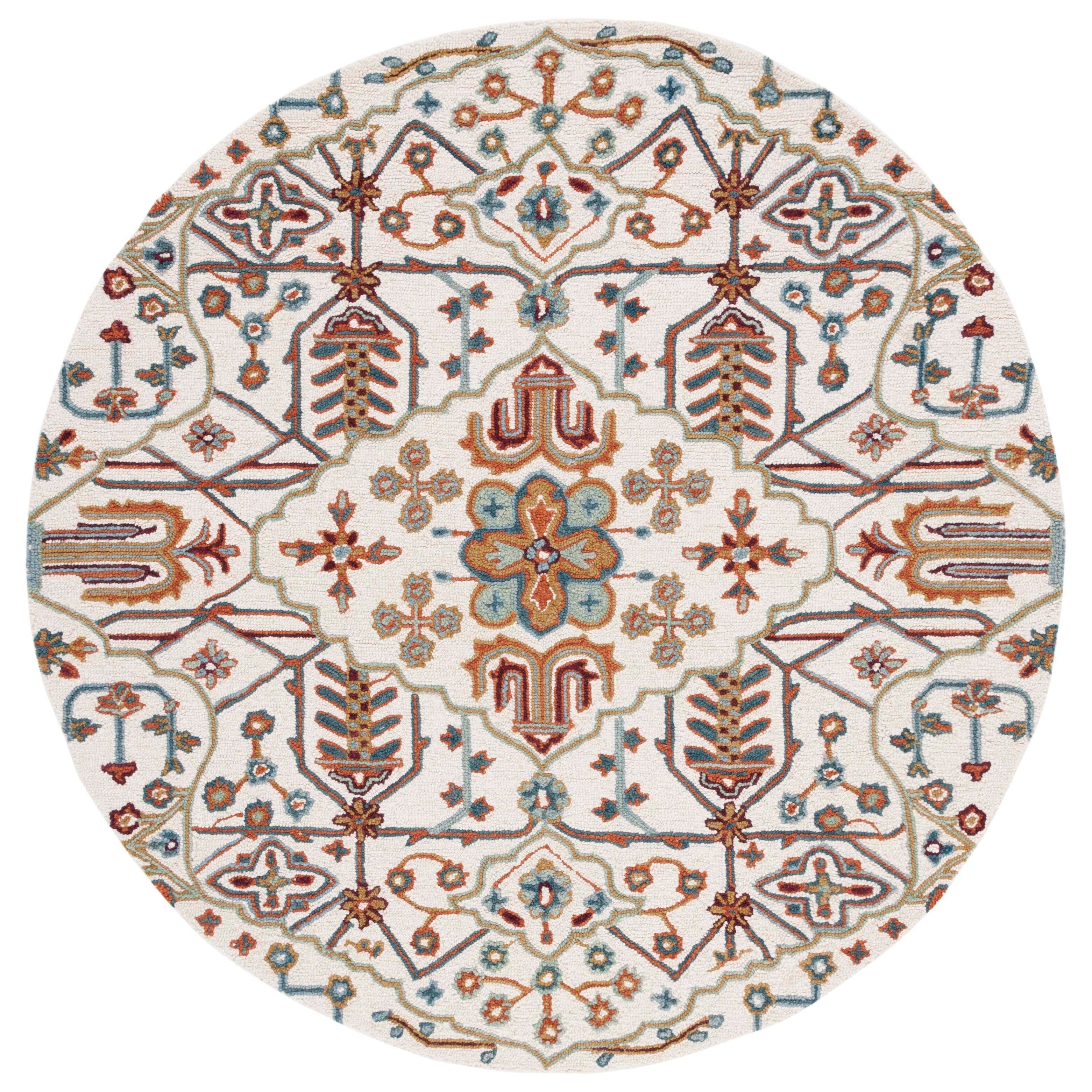 Tapis en laine floral SAFAVIEH Heritage Snjolaug fait main