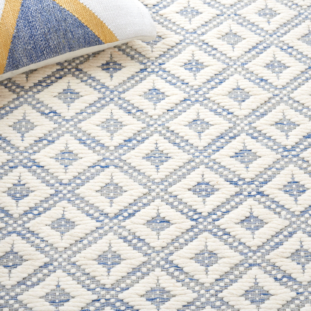 SAFAVIEH Fait main Marbella Gillette Boho Géométrique Laine et Viscose