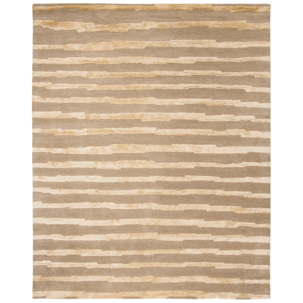 Tapis en laine NZ Soho Kikue Stripes fait main SAFAVIEH