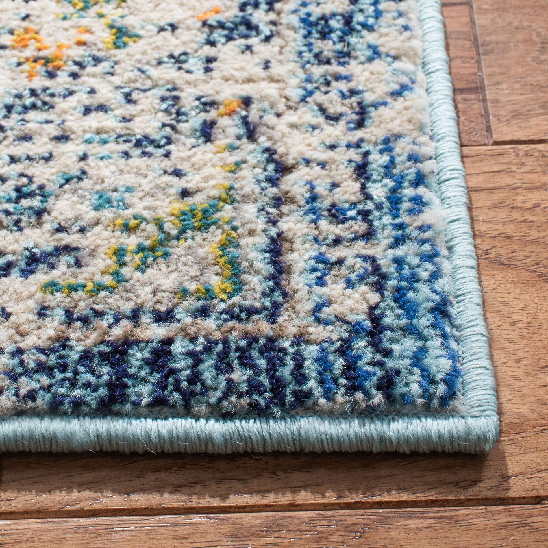 Tapis décoratif SAFAVIEH Madison Marilou Boho Medallion effet vieilli