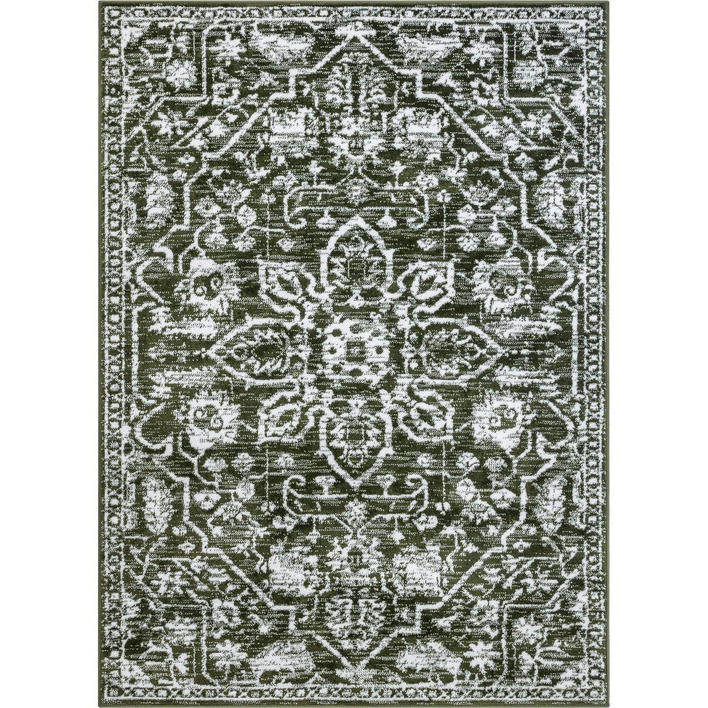 Tapis d'intérieur à motif floral oriental bohème vintage Dazzle Disa bien tissé