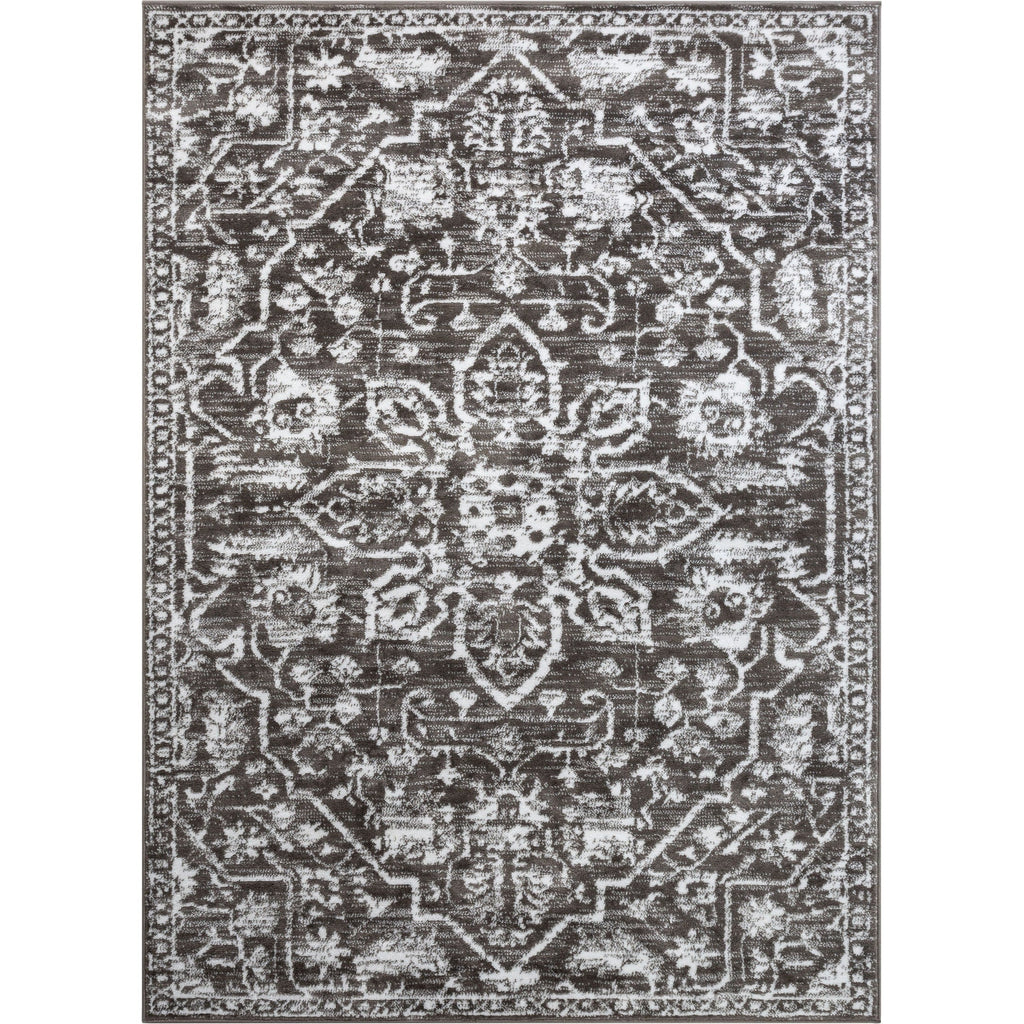 Tapis d'intérieur à motif floral oriental bohème vintage Dazzle Disa bien tissé
