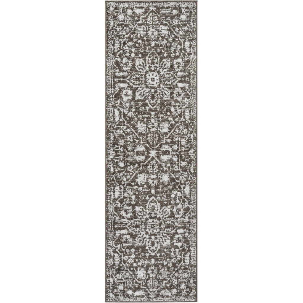 Tapis d'intérieur à motif floral oriental bohème vintage Dazzle Disa bien tissé