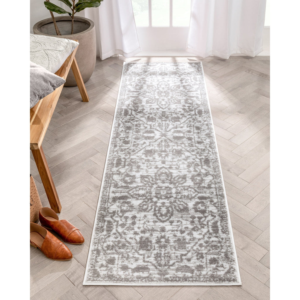 Tapis d'intérieur à motif floral oriental bohème vintage Dazzle Disa bien tissé