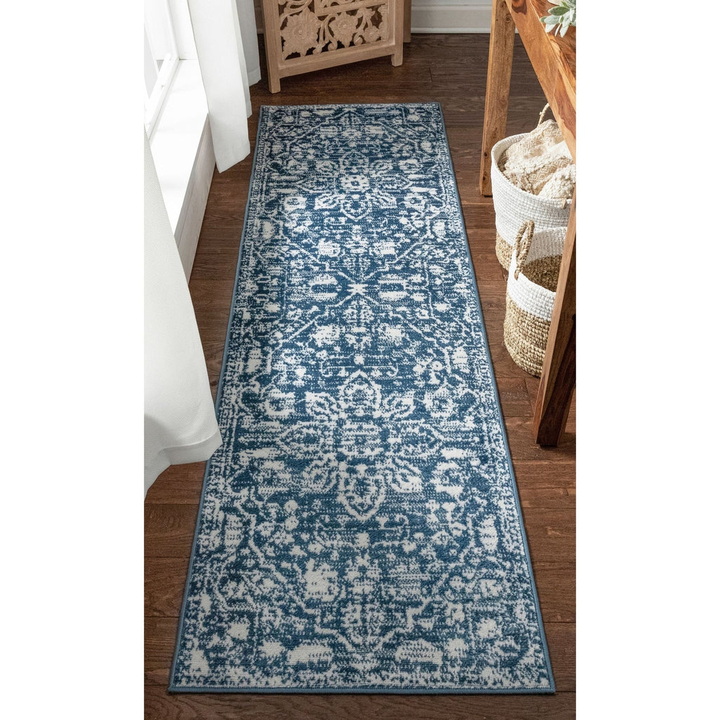 Tapis d'intérieur à motif floral oriental bohème vintage Dazzle Disa bien tissé