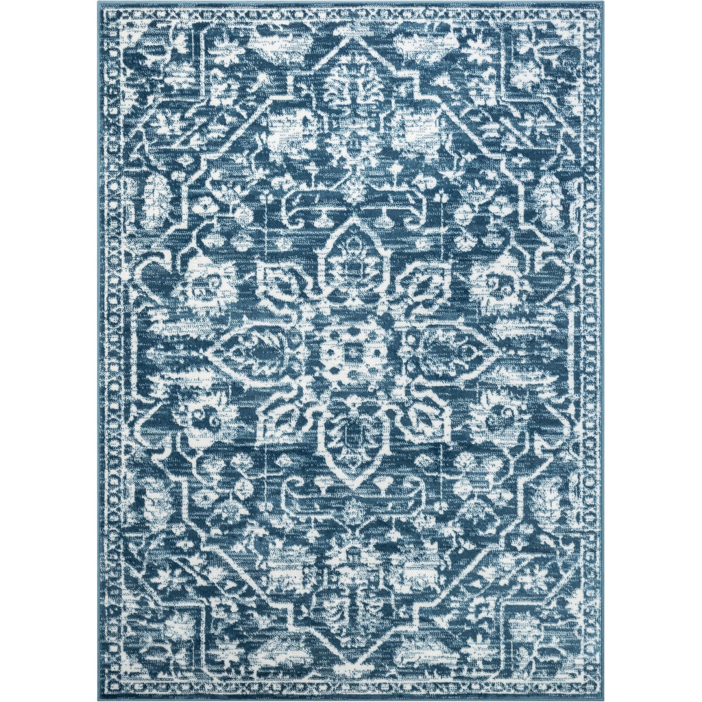Tapis d'intérieur à motif floral oriental bohème vintage Dazzle Disa bien tissé