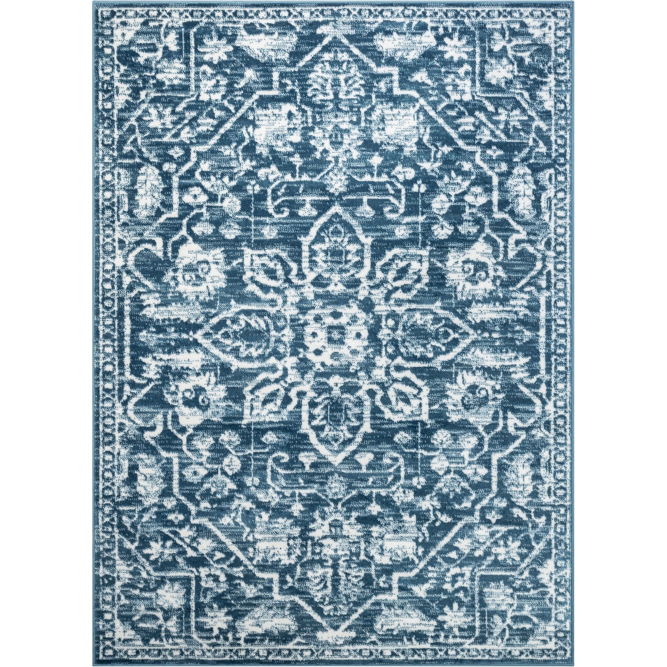 Tapis d'intérieur à motif floral oriental bohème vintage Dazzle Disa bien tissé