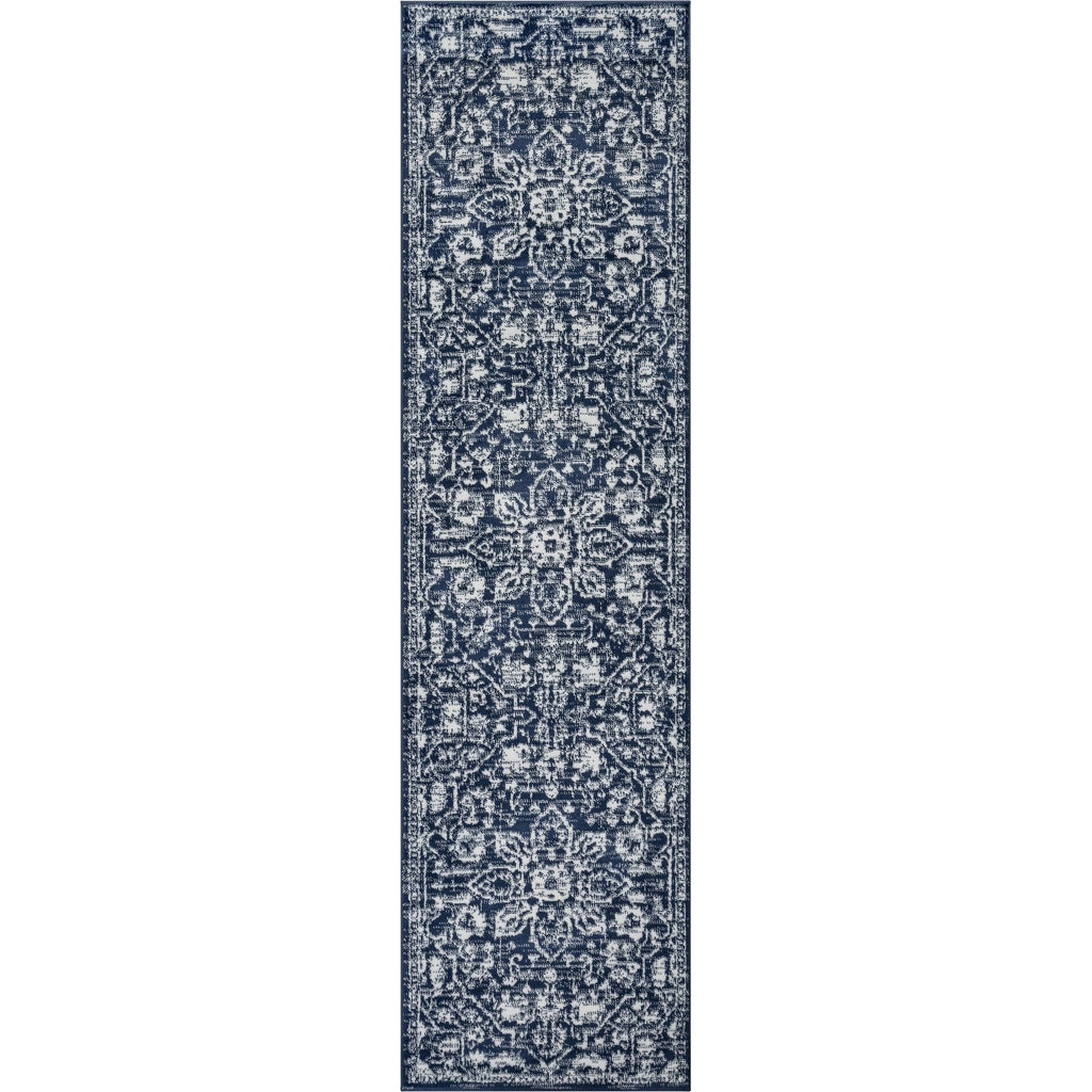 Tapis d'intérieur à motif floral oriental bohème vintage Dazzle Disa bien tissé