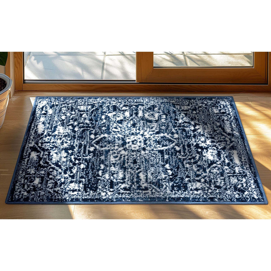 Tapis d'intérieur à motif floral oriental bohème vintage Dazzle Disa bien tissé