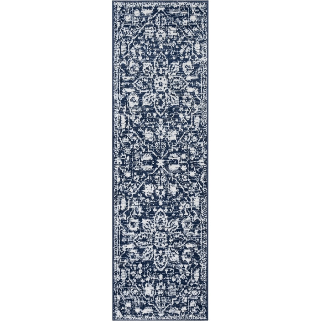 Tapis d'intérieur à motif floral oriental bohème vintage Dazzle Disa bien tissé
