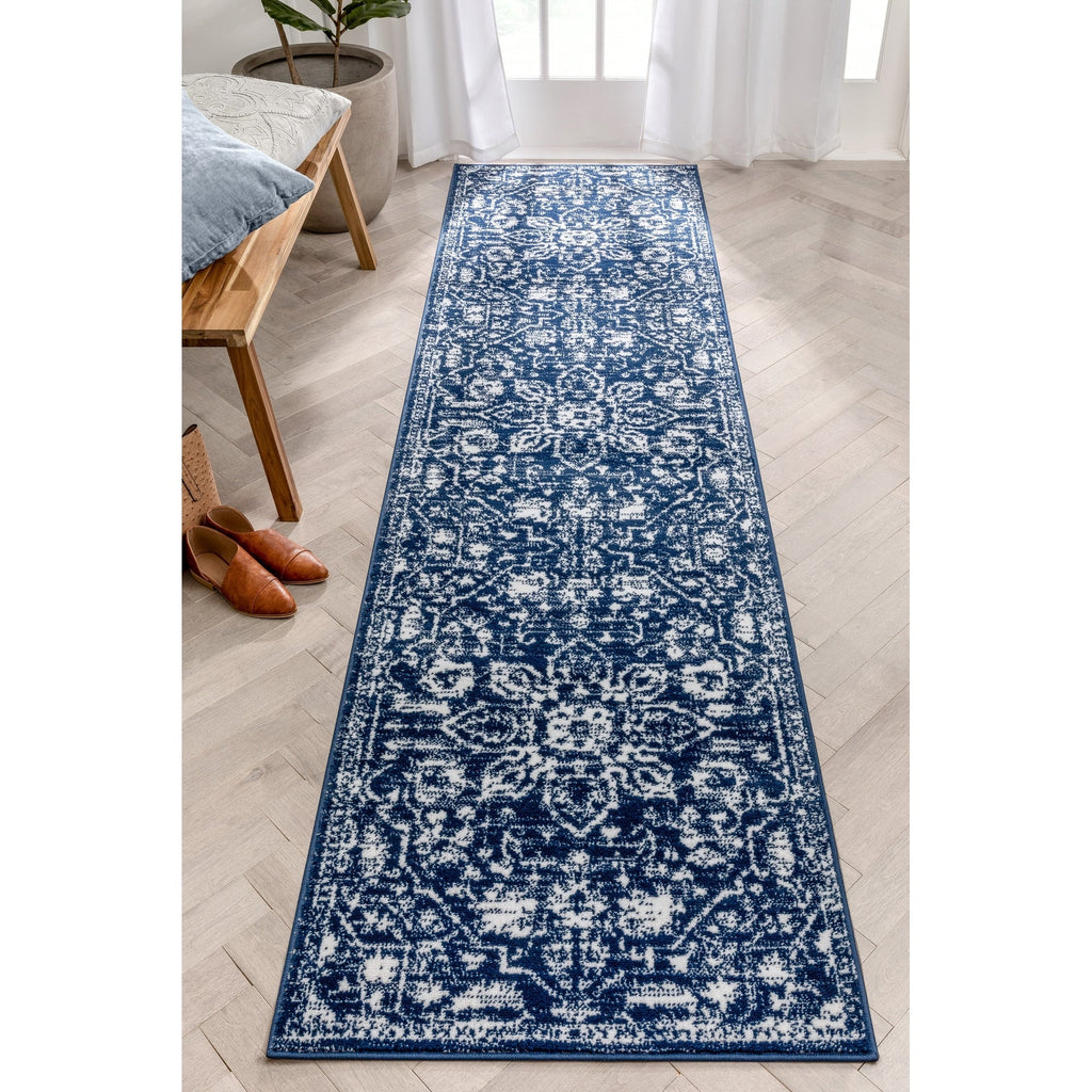 Tapis d'intérieur à motif floral oriental bohème vintage Dazzle Disa bien tissé