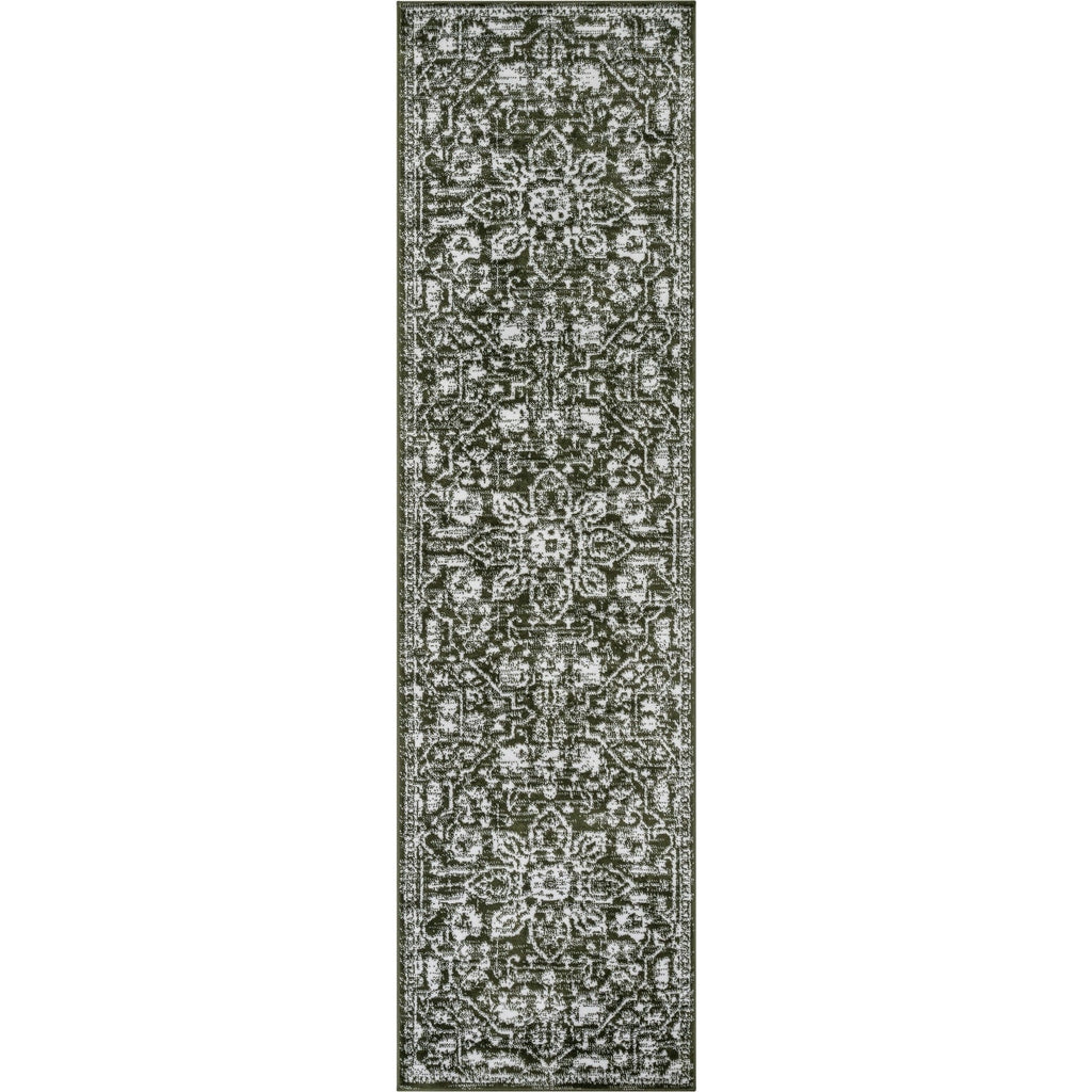 Tapis d'intérieur à motif floral oriental bohème vintage Dazzle Disa bien tissé