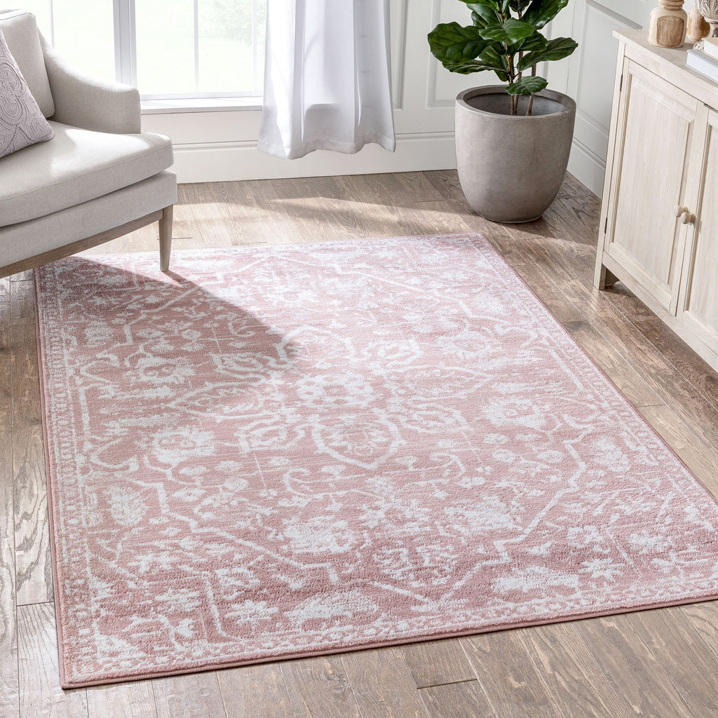 Tapis d'intérieur à motif floral oriental bohème vintage Dazzle Disa bien tissé
