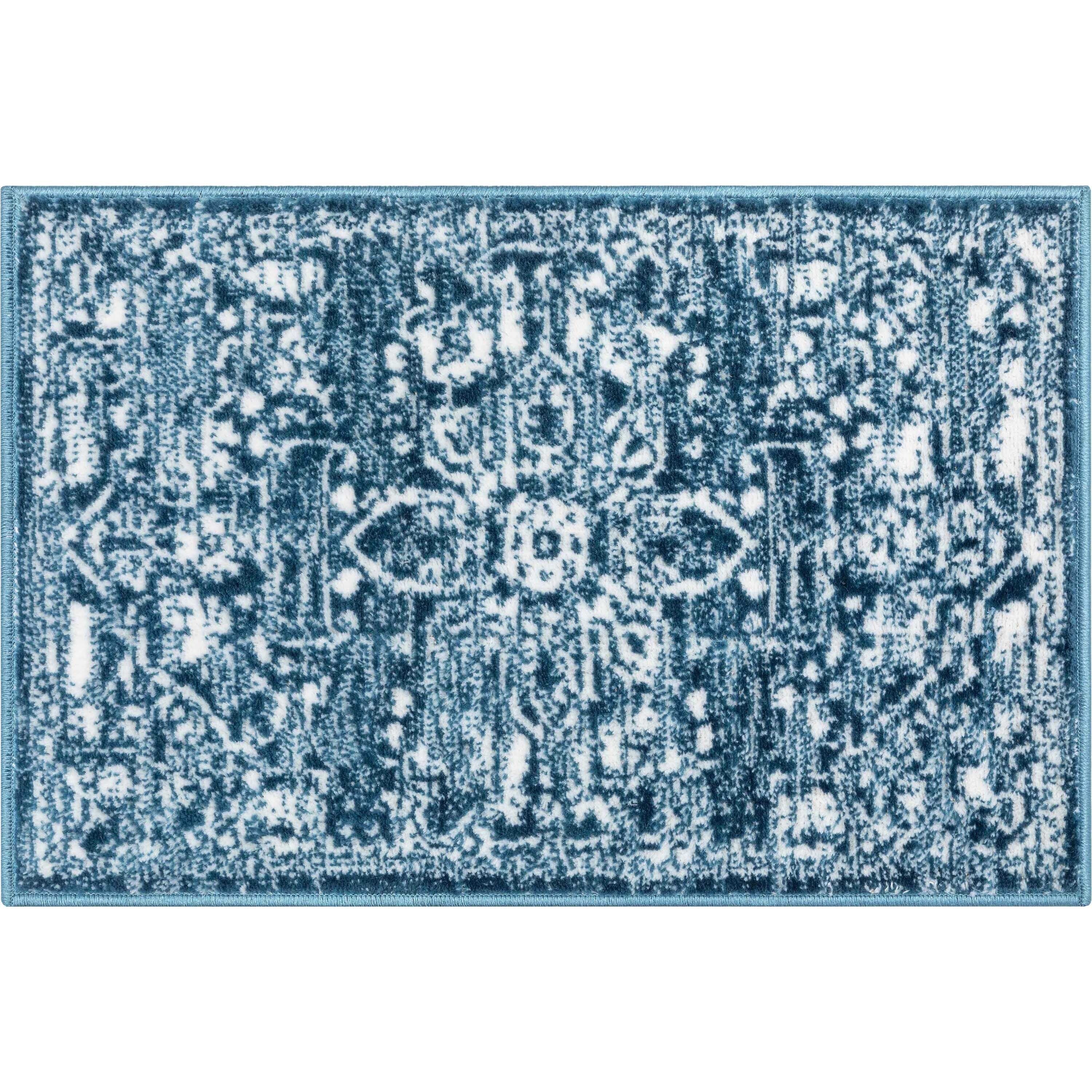 Tapis d'intérieur à motif floral oriental bohème vintage Dazzle Disa bien tissé