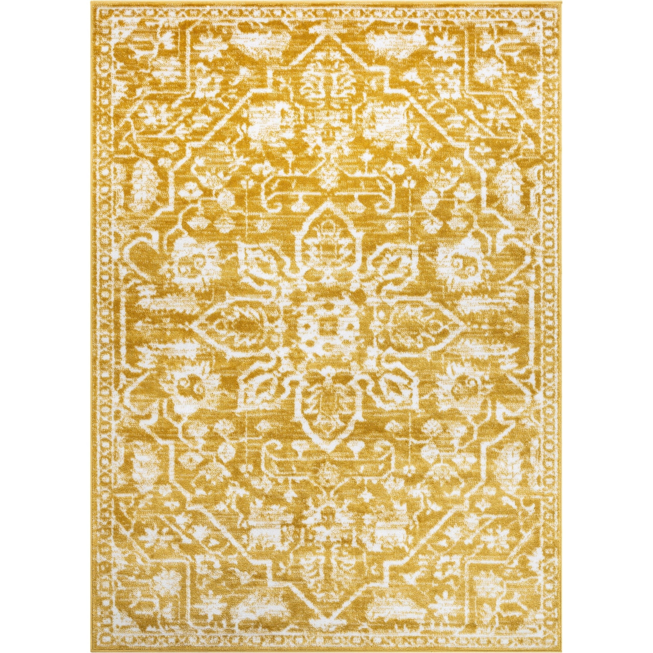 Tapis d'intérieur à motif floral oriental bohème vintage Dazzle Disa bien tissé