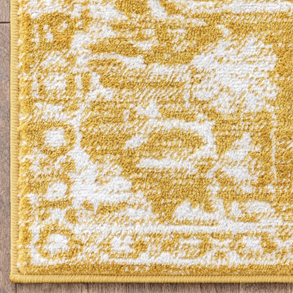 Tapis d'intérieur à motif floral oriental bohème vintage Dazzle Disa bien tissé