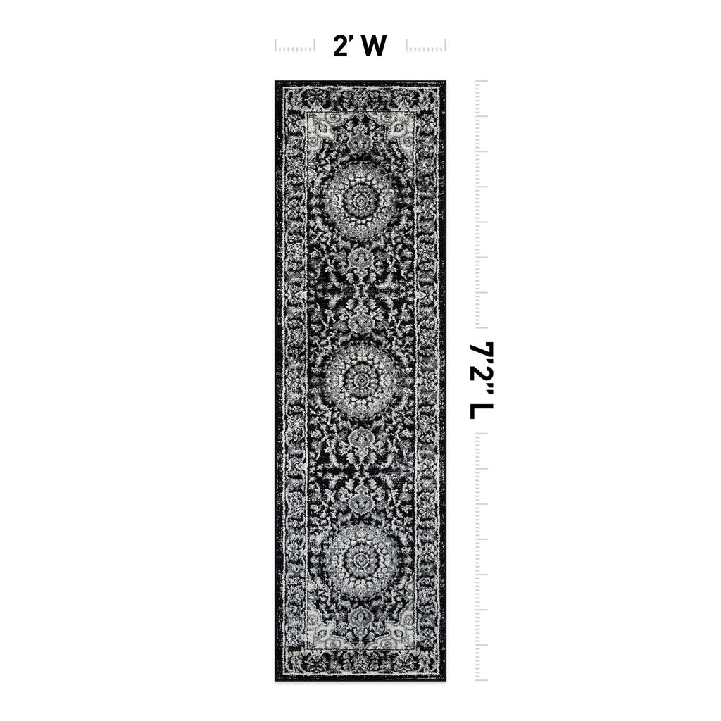 Tapis médaillon oriental traditionnel de la World Rug Gallery