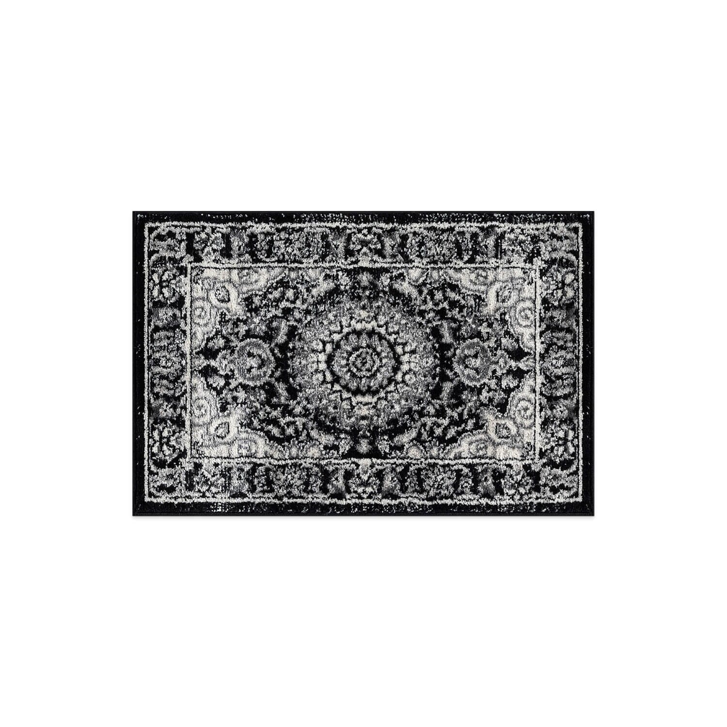 Tapis médaillon oriental traditionnel de la World Rug Gallery