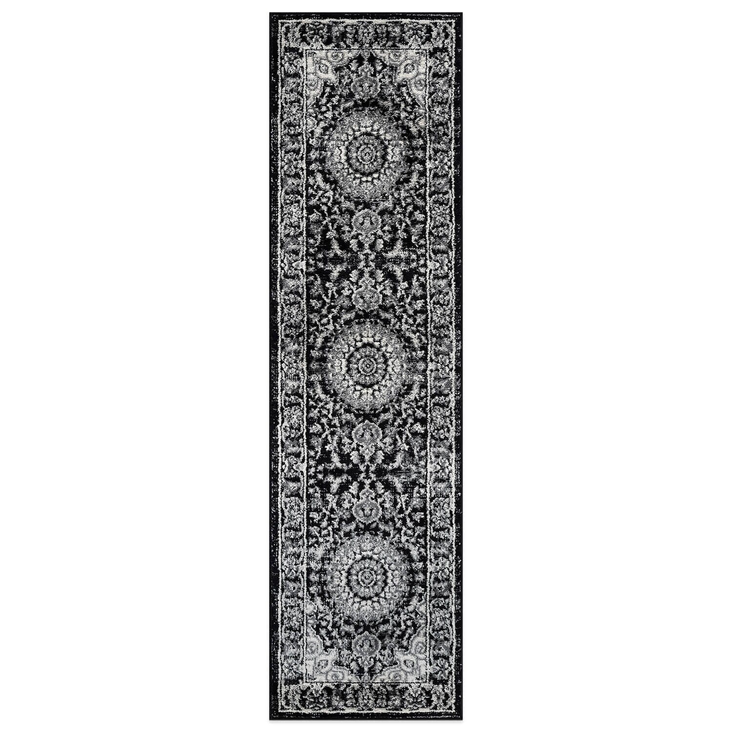 Tapis médaillon oriental traditionnel de la World Rug Gallery
